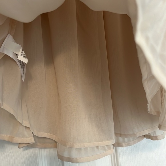 Express Chiffon Off the Shoulder Top - Picture 3 of 6